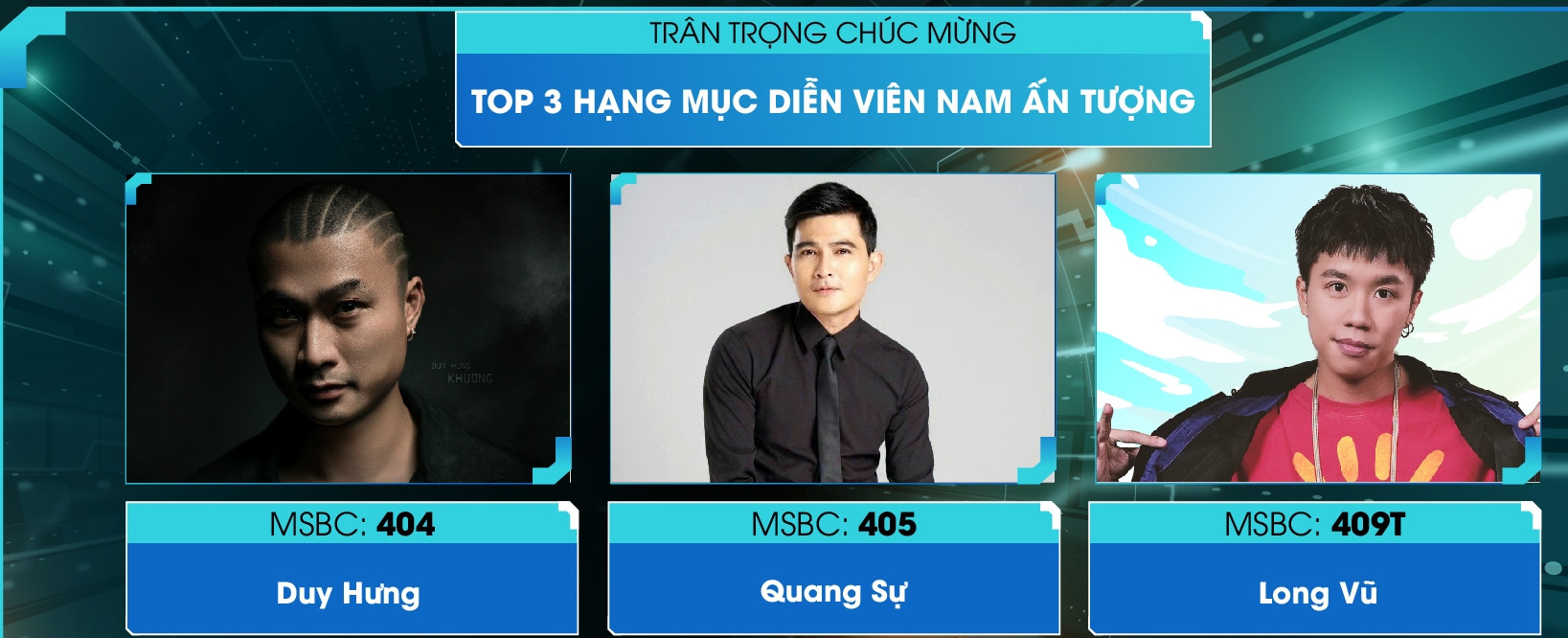 Doãn Quốc Đam không có tên trong top 3 của 
