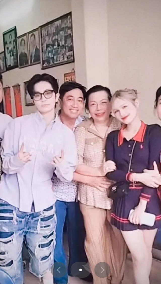 Xoài Non được lòng gia đình Gil Lê.