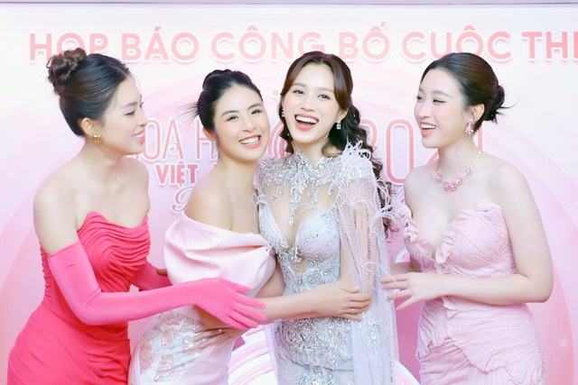 Hoa hậu đình đám Vbiz đổ bộ sự kiện khởi động Hoa hậu Việt Nam 2024