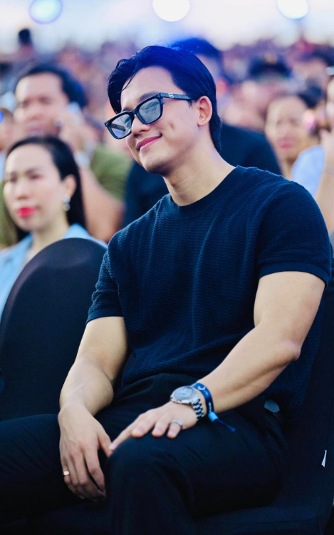 Mai Tài Phến từng không ít lần công khai xuất hiện trong đêm nhạc riêng của Mỹ Tâm