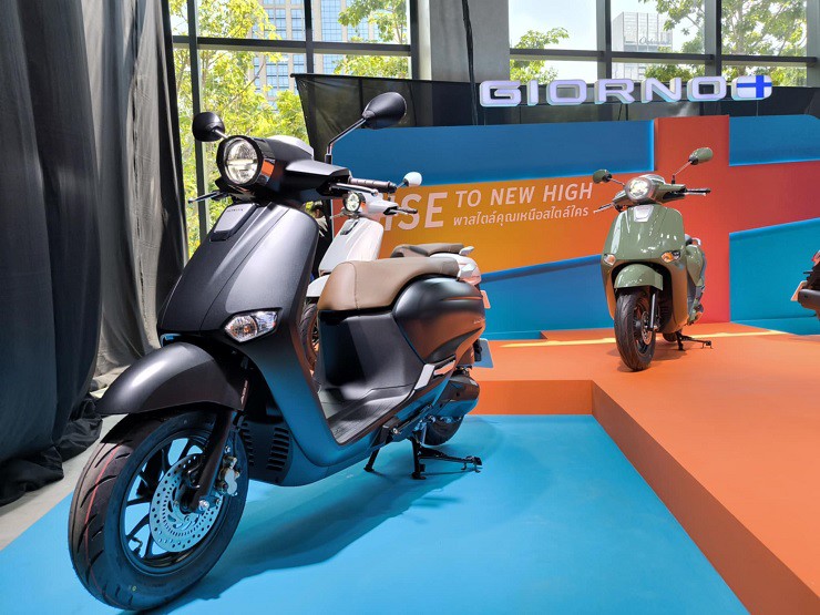 Honda Giorno+ 2025 có ngoại hình mềm mại và sang trọng