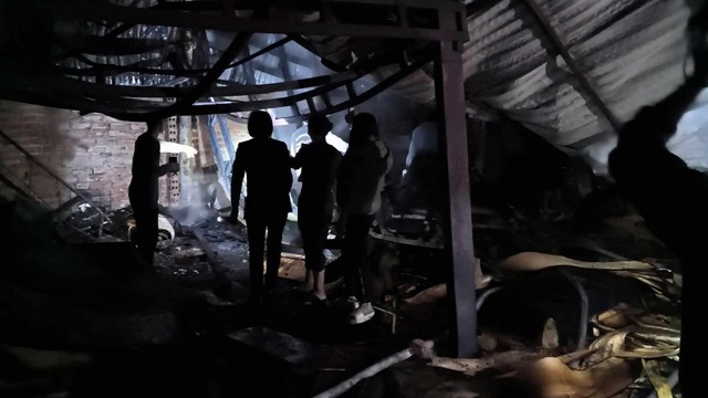 Hiện nguyên nhân vụ việc vẫn đang được tiếp tục điều tra làm rõ (Ảnh: Vân Đức)