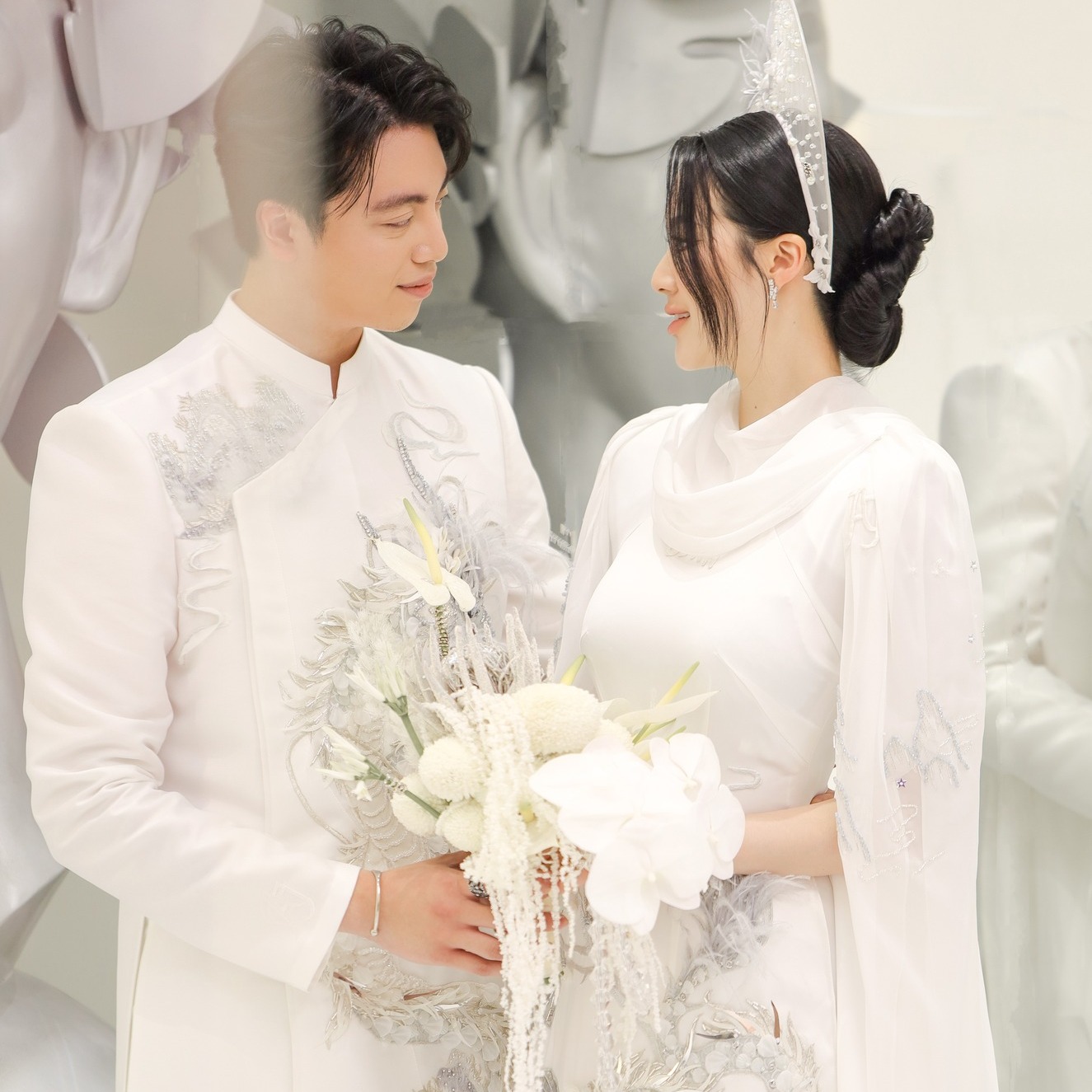 Cặp đôi tiểu thư - thiếu gia gây sốt MXH (Ảnh: Mr.Lee)