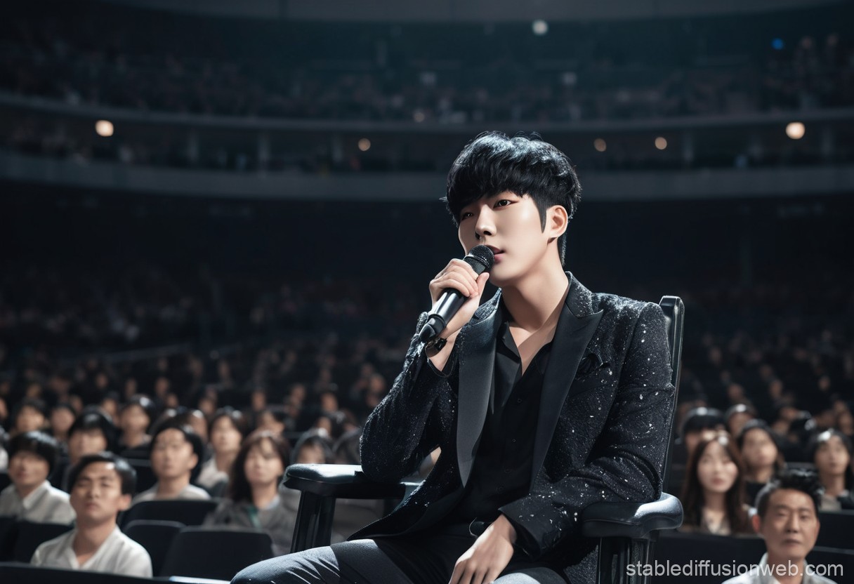 Lim Young Woong chia buồn tại concert solo