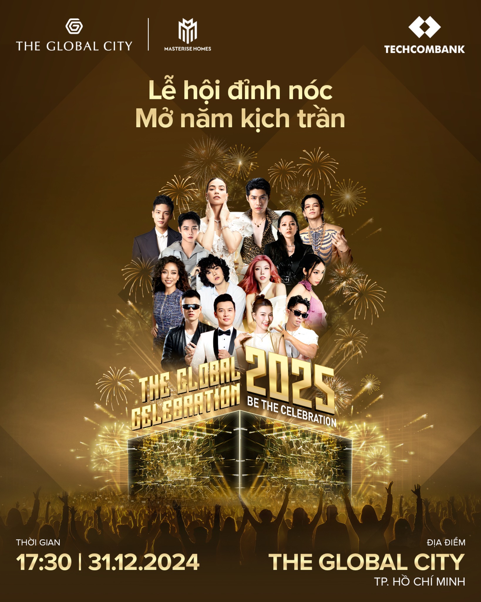 Sự kiện countdown The Global Celebration tại The Global 