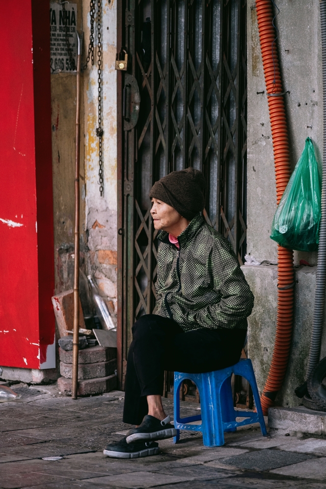 Không gian thanh bình sớm mùng 1 Tết ở khu phố cổ.