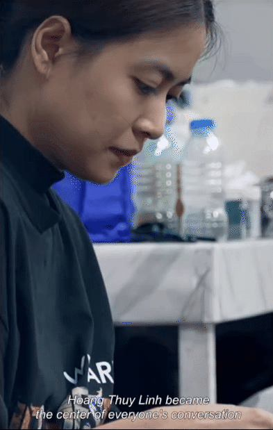 Mở đầu trailer, Hoàng Thuỳ Linh gây chú ý khi chủ động nhắc lại lùm xùm 