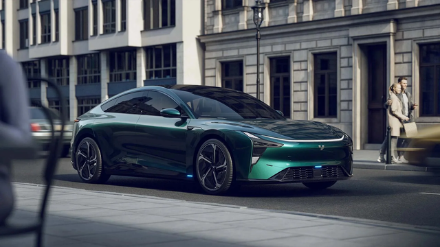 Một mẫu xe mang thương hiệu Jiyue.