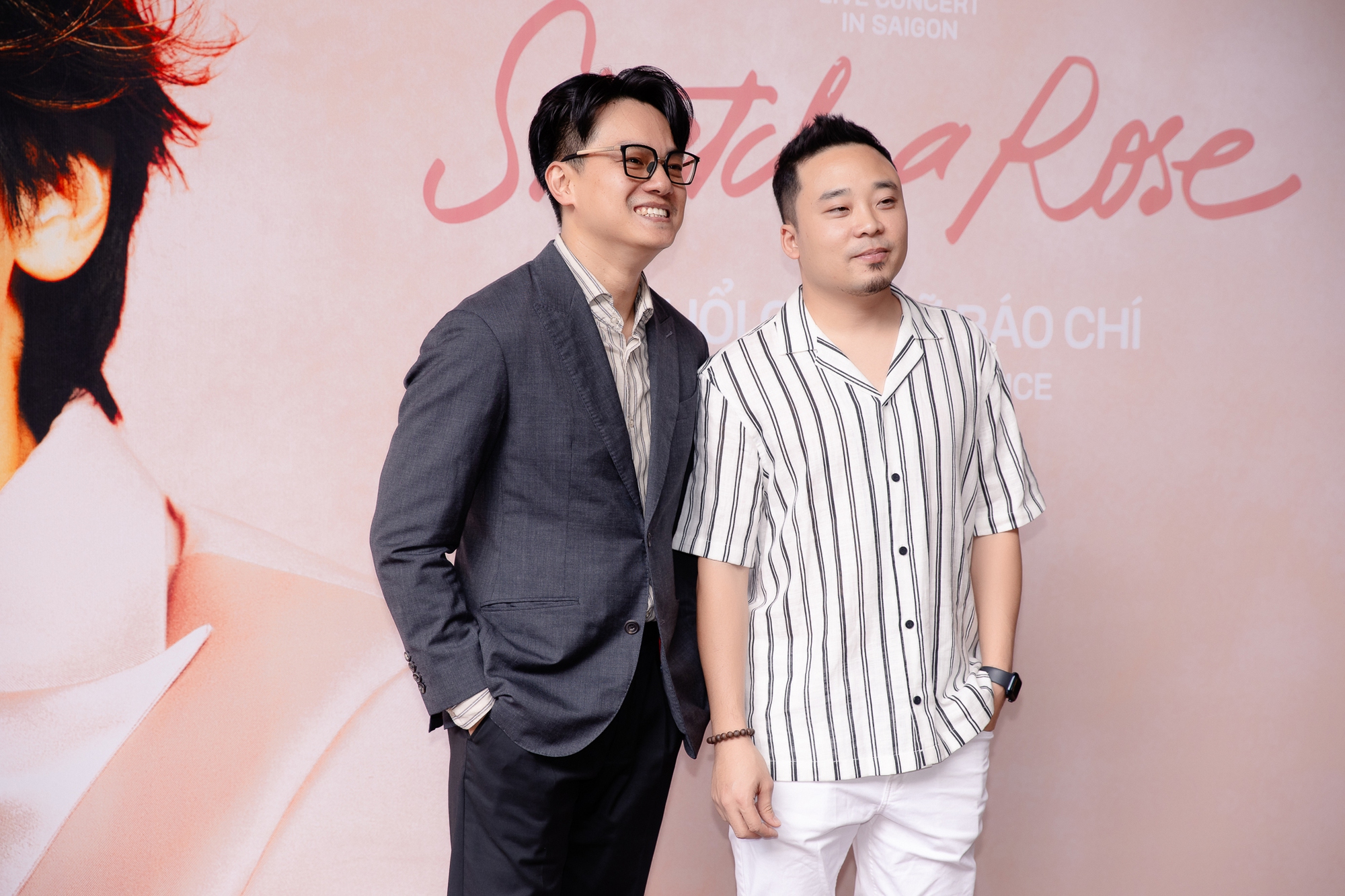 Giám đốc âm nhạc Nguyễn Hữu Vượng và nhạc trưởng Trần Nhật Minh