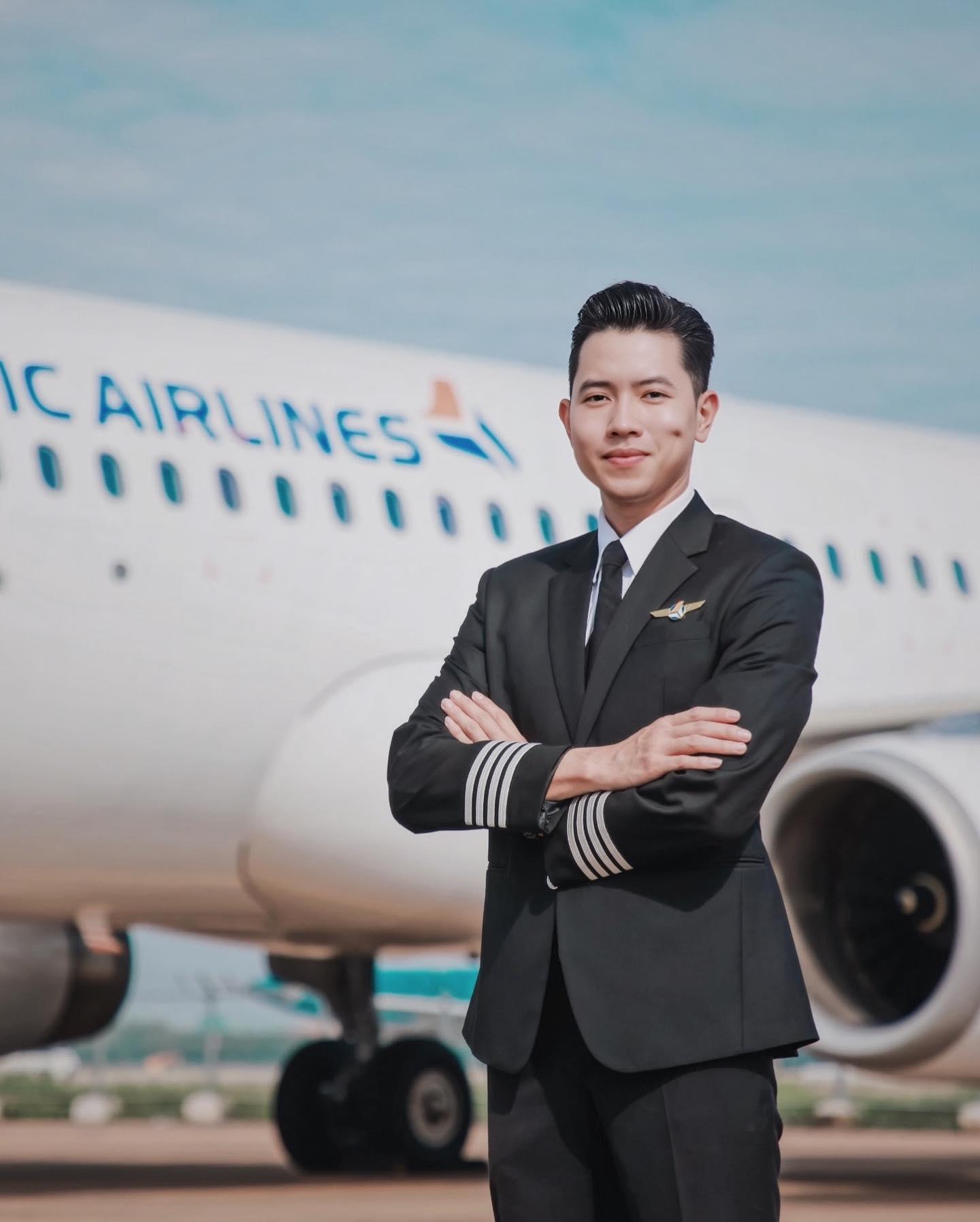 Quang Đạt là cơ trưởng nổi tiếng