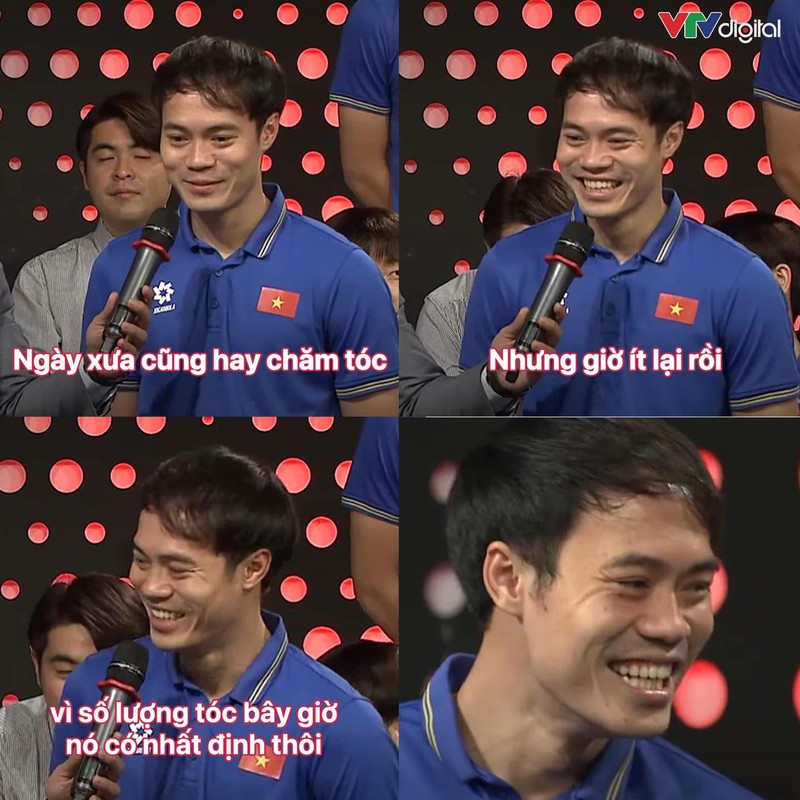 Nhiều khán giả đã bày tỏ trước màn thú nhận đáng yêu về tình hình mái tóc của mình: 