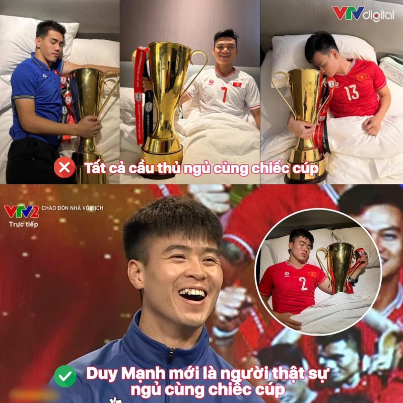 Ai nói cầu thủ toàn là những người đàn ông lạnh lùng? Nhìn cái cách mà tuyển Việt Nam 