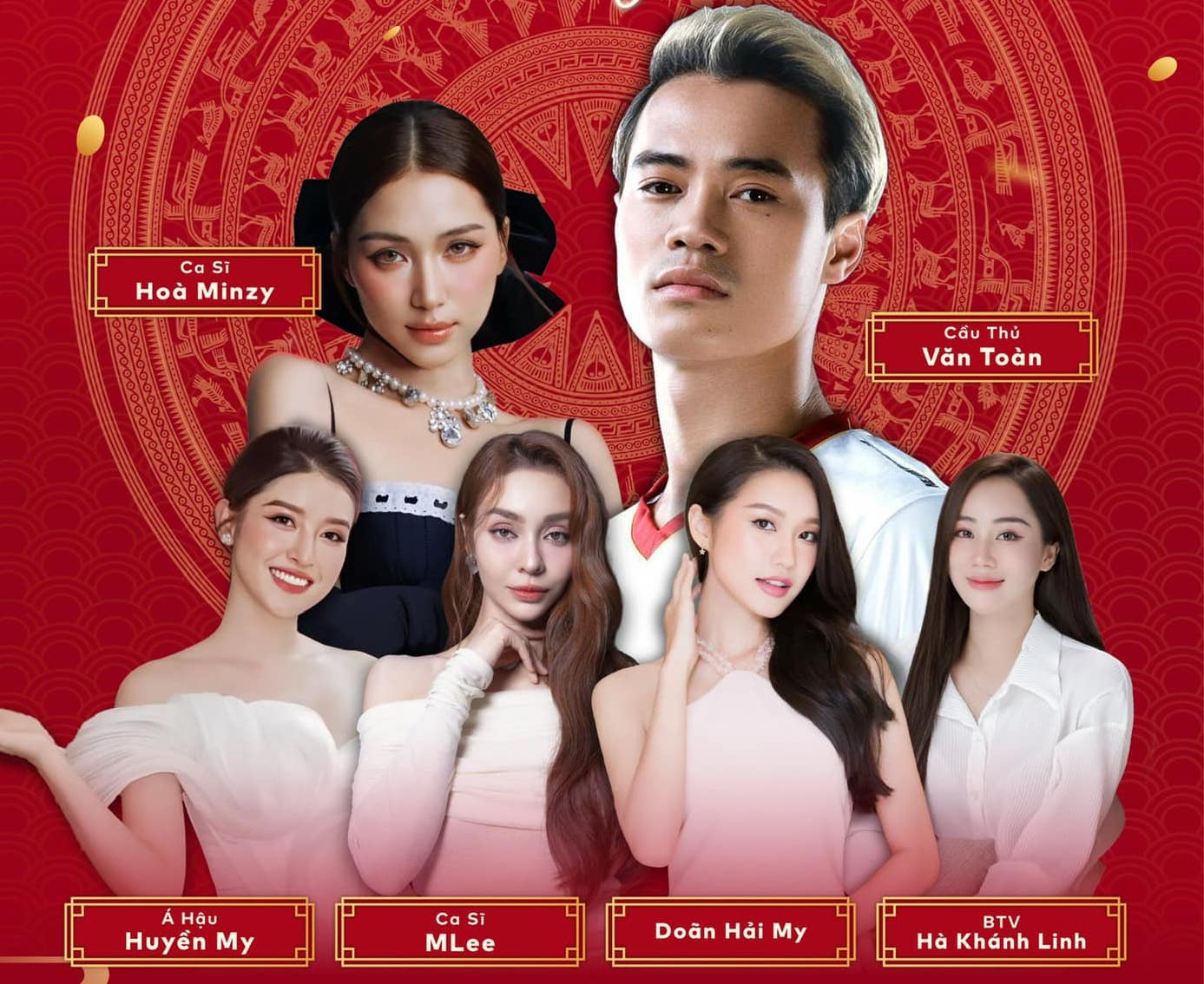 Văn Toàn cùng Hoà Minzy livestream bán hàng