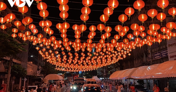 Phố Hoa ở Thái Lan. Ảnh: VOV.