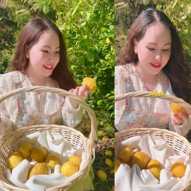 Trước khi về chung một nhà, Trương Phương thường xuyên chia sẻ khoảnh khắc hạnh phúc bên nửa kia