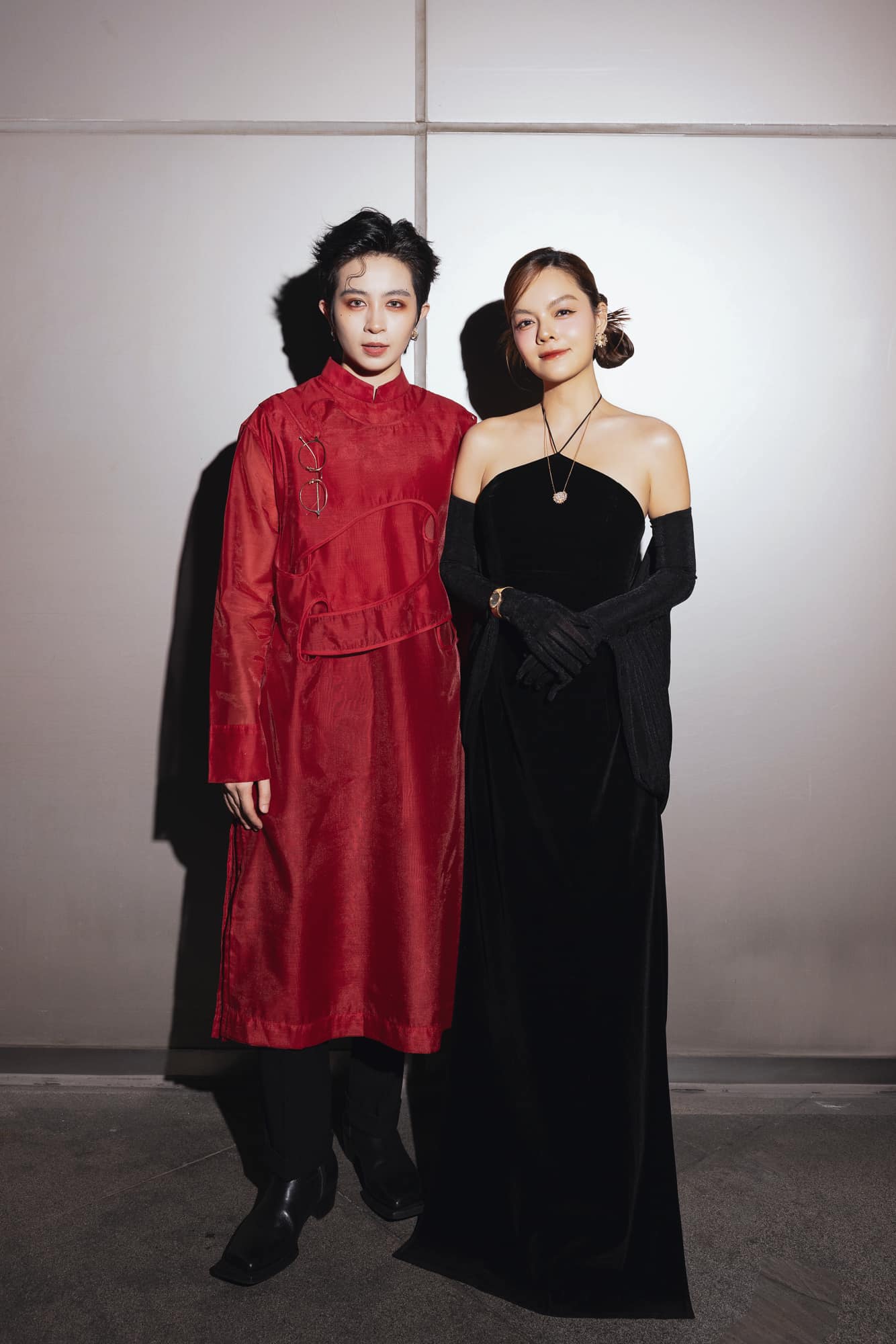 Phạm Quỳnh Anh và Gil Lê.