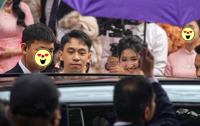 Khung cảnh sáng giá: Thiếu gia Minh Hoàng và Á hậu Phương Nhi xuất hiện hạnh phúc bên nhau! Chúc mừng hạnh phúc của cặp đôi.