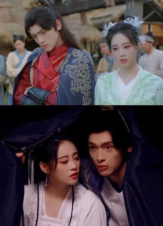 Cặp đôi Chúc Tự Đan - Trạch Tiêu Văn có danh tiếng bình thường, diễn xuất còn nhiều điểm yếu, thiếu chemistry với nhau