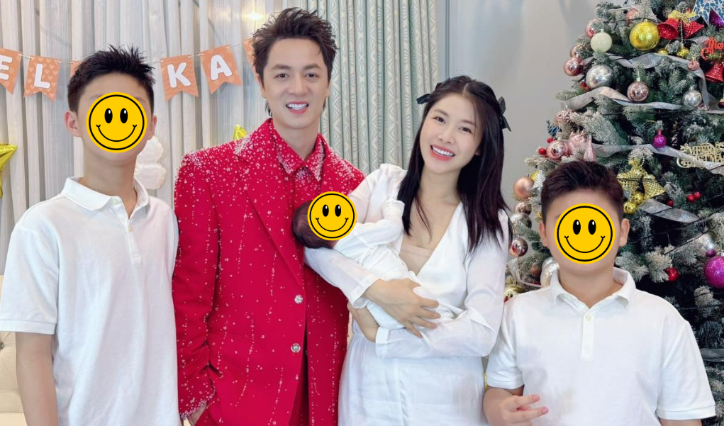 Vợ chồng Đăng Khôi - Thủy Anh hiện đang có 3 con trai là Đăng Khanh, Đăng Anh và Anh Tài