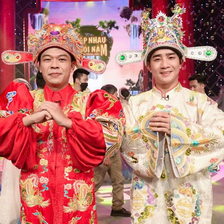 Đỗ Duy Nam (phải) và Trung 