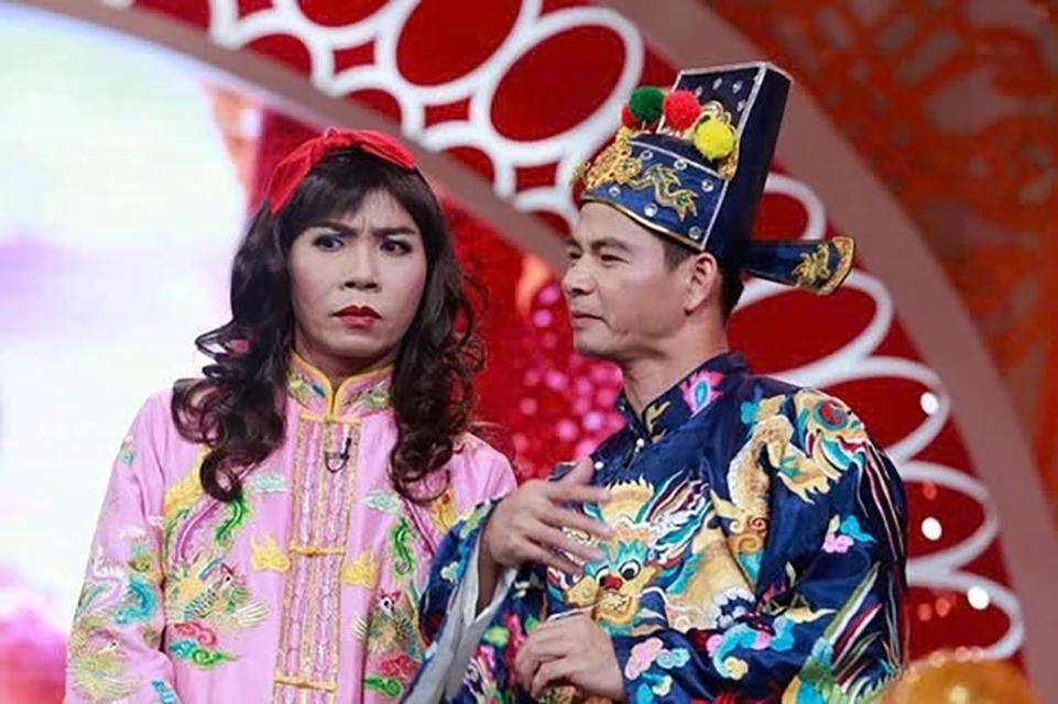 Nam Tào (NSND Xuân Bắc) và Bắc Đẩu (NSND Công Lý) là một 