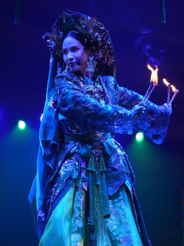 Phong Nữ x Cô Đôi Thượng Ngàn là tiết mục thể hiện được thế mạnh sở trường của Kiều Anh