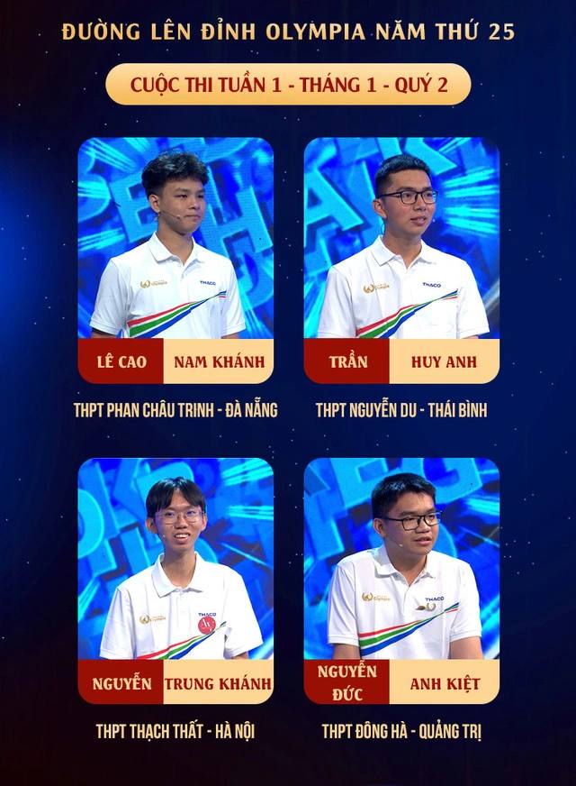 4 thí sinh tham gia trận leo núi tuần này.