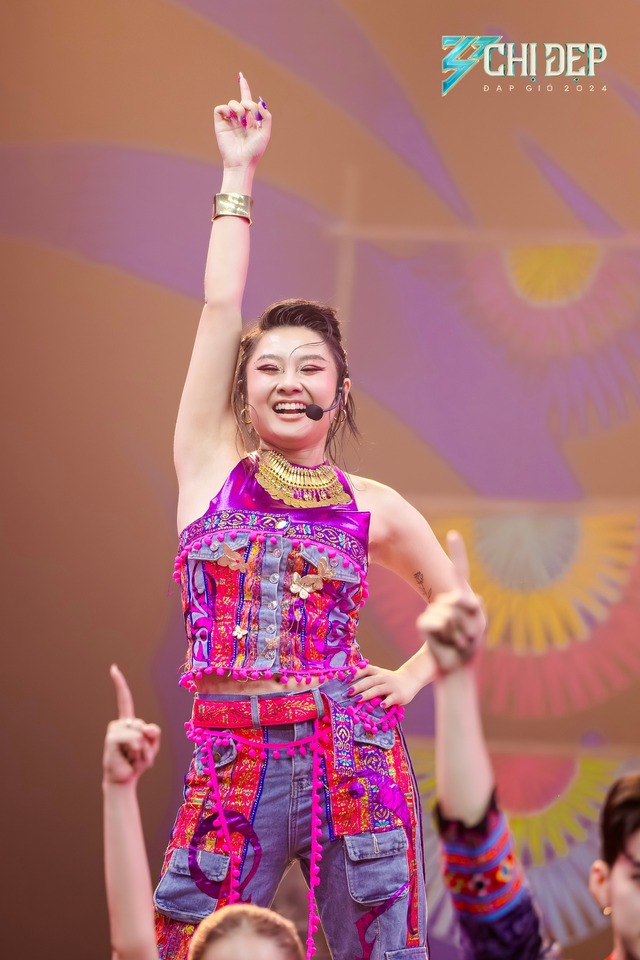 Nữ rapper ghi điểm trong mắt người hâm mộ với tài năng nổi bật và tính cách nhí nhố, dễ thương