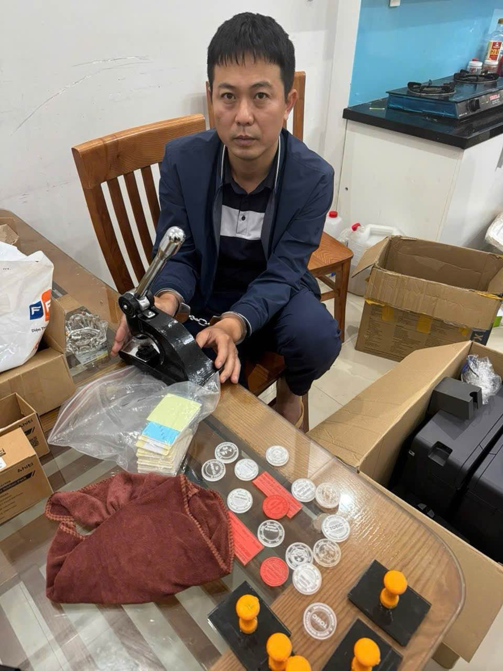 Đối tượng Nguyễn Ngọc Ẩn. Ảnh: CACC