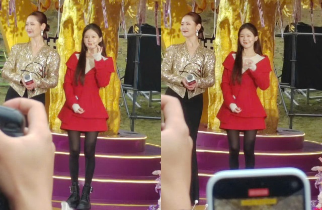 Nữ diễn viên vẫn còn rất gầy