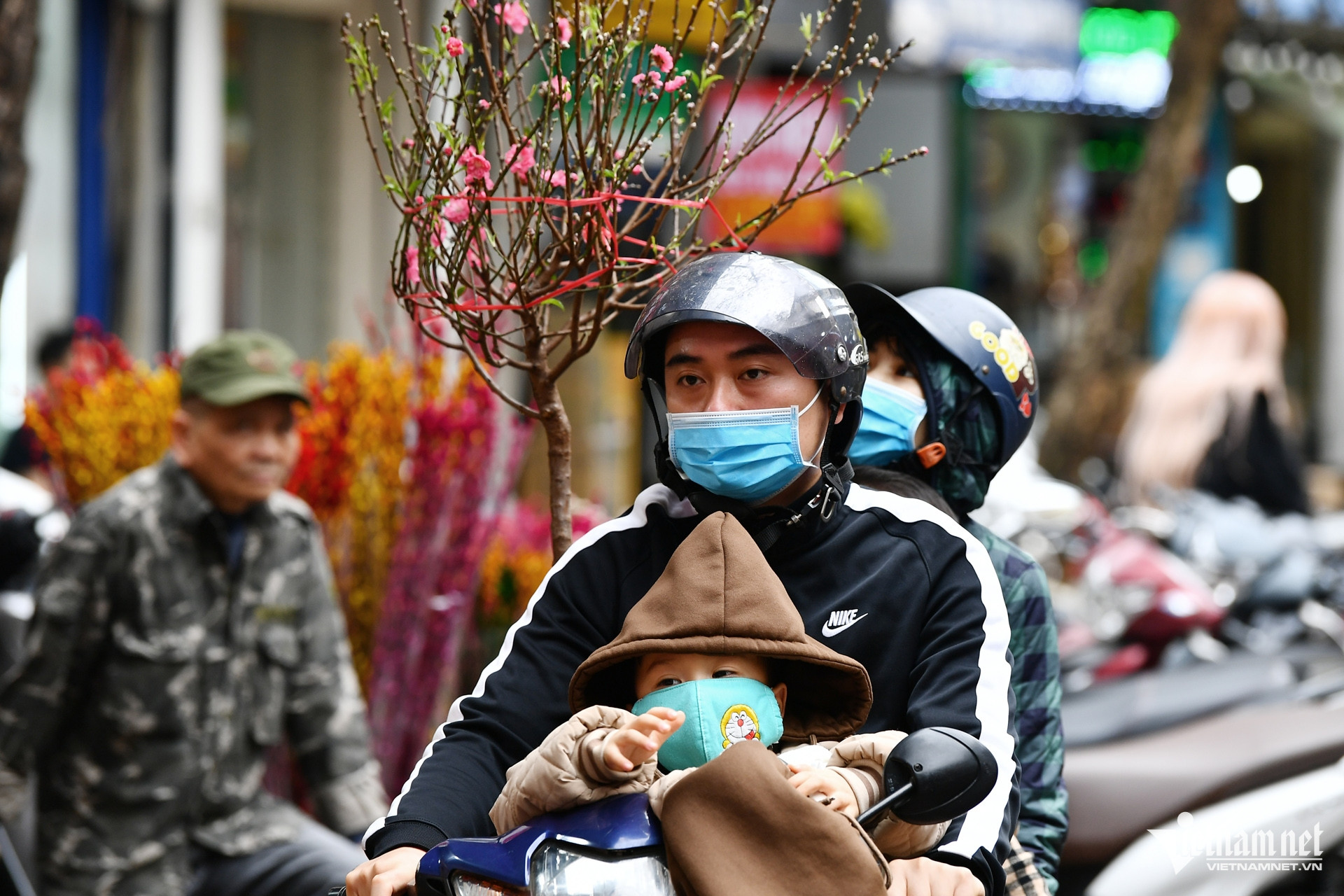 Thời tiết miền Bắc rét đậm trong dịp Tết Nguyên đán Ất Tỵ. Ảnh: Nam Khánh