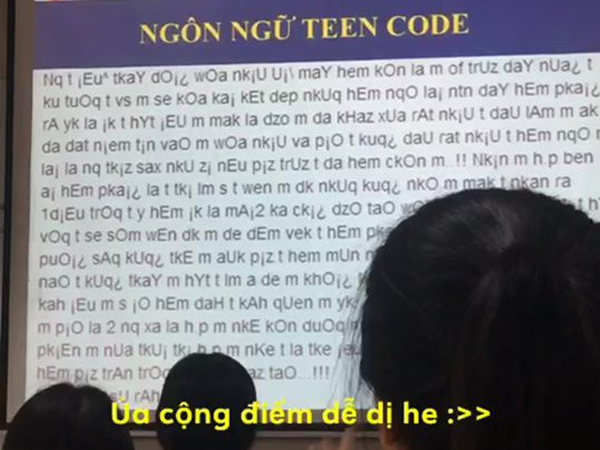 Cô giáo ra đề thi toàn bộ bằng teencode khiến sinh viên bó tay toàn tập ...