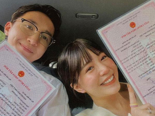 Hot girl 'Bộ 3 sát thủ' Mẫn Tiên khoe giấy đăng ký kết hôn, chính thức ...