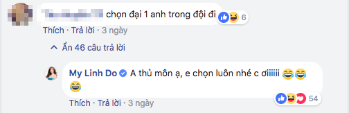 Đỗ Mỹ Linh phản hồi khi được Bùi Tiến Dũng 'thả thính': 'Chị em hết sức bình tĩnh, tôi và Dũng chưa có gì mà' Đỗ Mỹ Linh phản hồi khi được Bùi Tiến Dũng 'thả thính': 'Chị em hết sức bình tĩnh, tôi và Dũng chưa có gì mà'