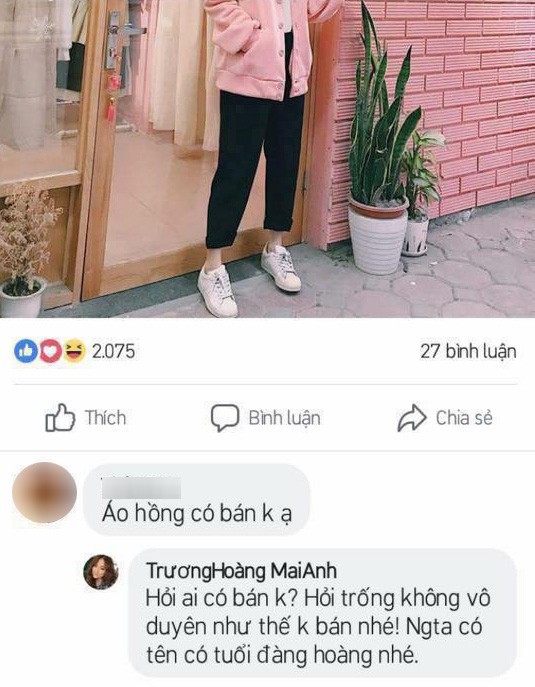 Hotgirl Trương Hoàng Mai Anh công khai xin lỗi sau sự việc mắng khách gây ồn ào Hotgirl Trương Hoàng Mai Anh công khai xin lỗi sau sự việc mắng khách gây ồn ào