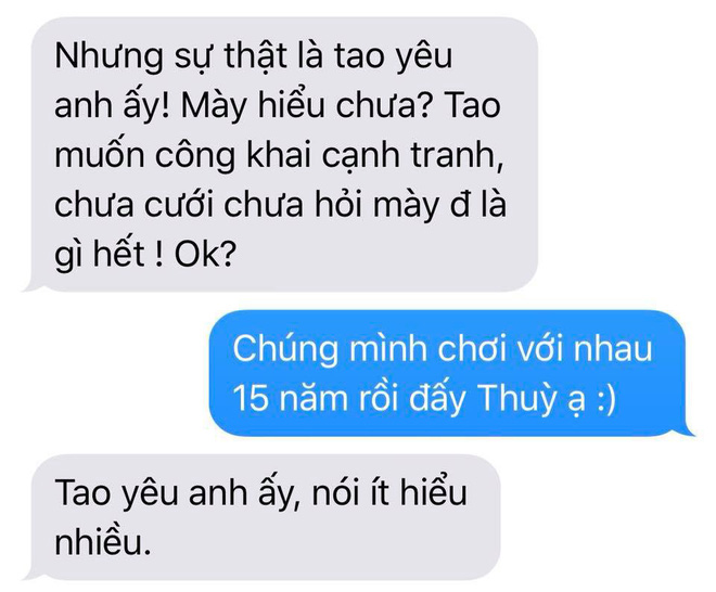 Cô gái bức xúc vì bạn thân 15 năm cướp người yêu, còn tuyên bố: 'Chưa cưới hỏi thì không là gì hết' - 2 Cô gái bức xúc vì bạn thân 15 năm cướp người yêu, còn tuyên bố: 'Chưa cưới hỏi thì không là gì hết' - 2