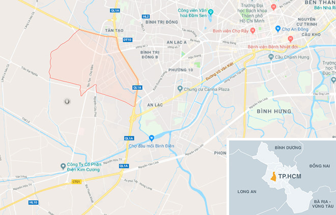 Cán bộ trật tự đô thị phường bị người bán hàng rong chém ở Sài Gòn