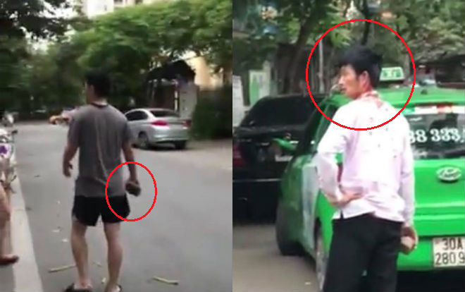 Công an điều tra vụ tài xế taxi bị đánh chảy máu đầu khi nhắc nhở người đàn ông đậu xe sai quy định