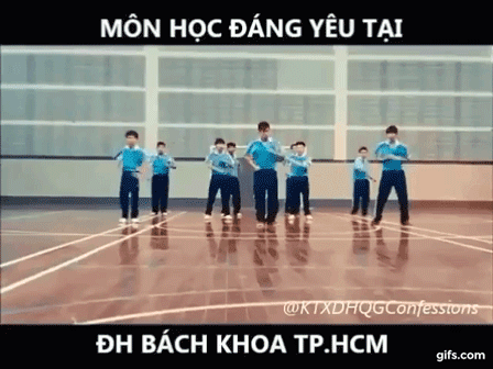 Có trường nào dễ thương như ĐH Bách khoa TP.HCM, toàn học sinh nam mà quẩy Aerobic còn đều hơn con gái!