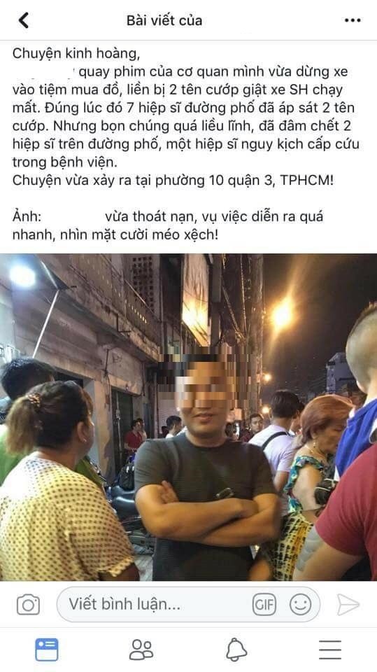 Vụ băng trộm SH đâm chết 2 hiệp sĩ Sài Gòn: Chủ nhân chiếc xe trần tình việc dân mạng tố sau vụ việc vẫn rủ bạn đi nhậu