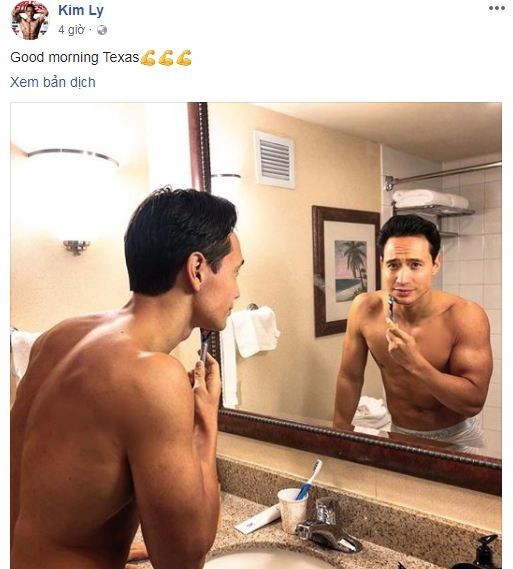 Hồ Ngọc Hà đăng ảnh gợi cảm của Kim Lý trong phòng tắm rồi vội xóa đi