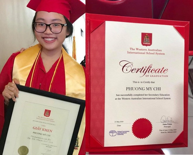 Phương Mỹ Chi xuất sắc tốt nghiệp cấp 2 loại giỏi dù từng bị hoài nghi mê hát bỏ bê việc học