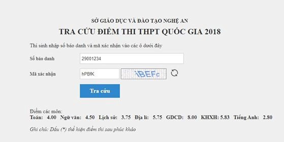 Nhiều sở GD&ĐT công bố điểm thi THPT quốc gia từ 0h Nhiều sở GD&ĐT công bố điểm thi THPT quốc gia từ 0h