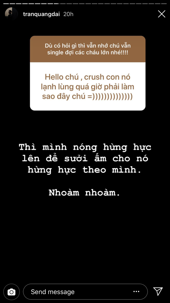Ngày xưa có anh Chánh Văn, còn giờ có một tập đoàn tư vấn tình cảm, công việc, cuộc sống... trên Insta story - 1 Ngày xưa có anh Chánh Văn, còn giờ có một tập đoàn tư vấn tình cảm, công việc, cuộc sống... trên Insta story - 1
