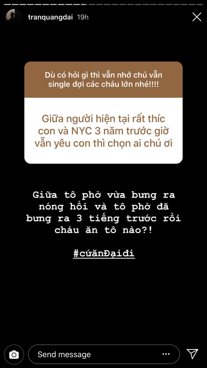 Ngày xưa có anh Chánh Văn, còn giờ có một tập đoàn tư vấn tình cảm, công việc, cuộc sống... trên Insta story - 2 Ngày xưa có anh Chánh Văn, còn giờ có một tập đoàn tư vấn tình cảm, công việc, cuộc sống... trên Insta story - 2