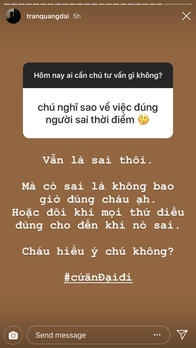 Ngày xưa có anh Chánh Văn, còn giờ có một tập đoàn tư vấn tình cảm, công việc, cuộc sống... trên Insta story - 4 Ngày xưa có anh Chánh Văn, còn giờ có một tập đoàn tư vấn tình cảm, công việc, cuộc sống... trên Insta story - 4