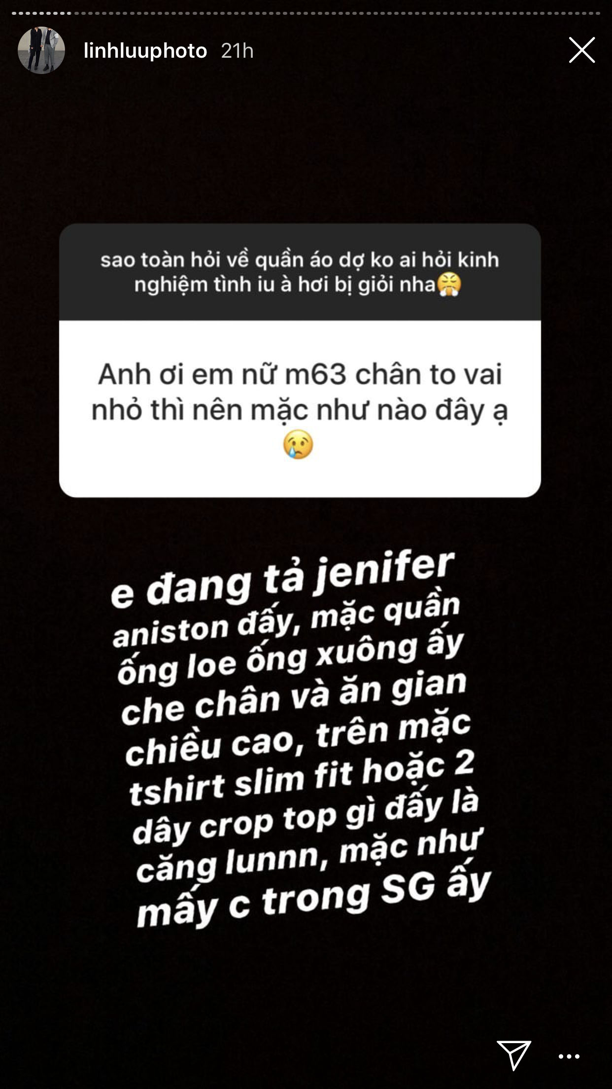 Ngày xưa có anh Chánh Văn, còn giờ có một tập đoàn tư vấn tình cảm, công việc, cuộc sống... trên Insta story - 6 Ngày xưa có anh Chánh Văn, còn giờ có một tập đoàn tư vấn tình cảm, công việc, cuộc sống... trên Insta story - 6