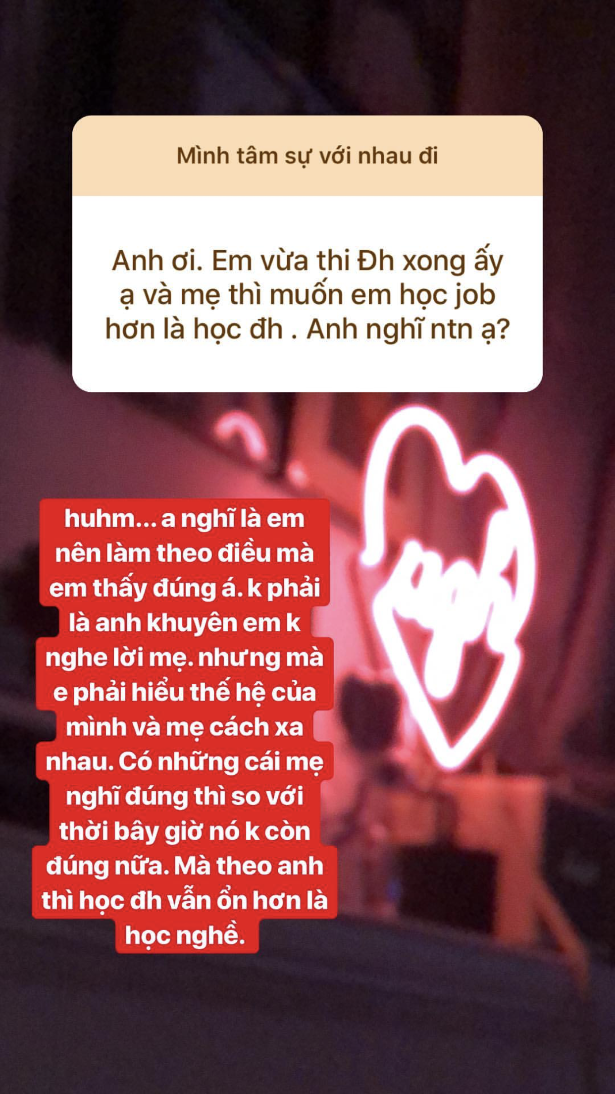 Ngày xưa có anh Chánh Văn, còn giờ có một tập đoàn tư vấn tình cảm, công việc, cuộc sống... trên Insta story - 15 Ngày xưa có anh Chánh Văn, còn giờ có một tập đoàn tư vấn tình cảm, công việc, cuộc sống... trên Insta story - 15