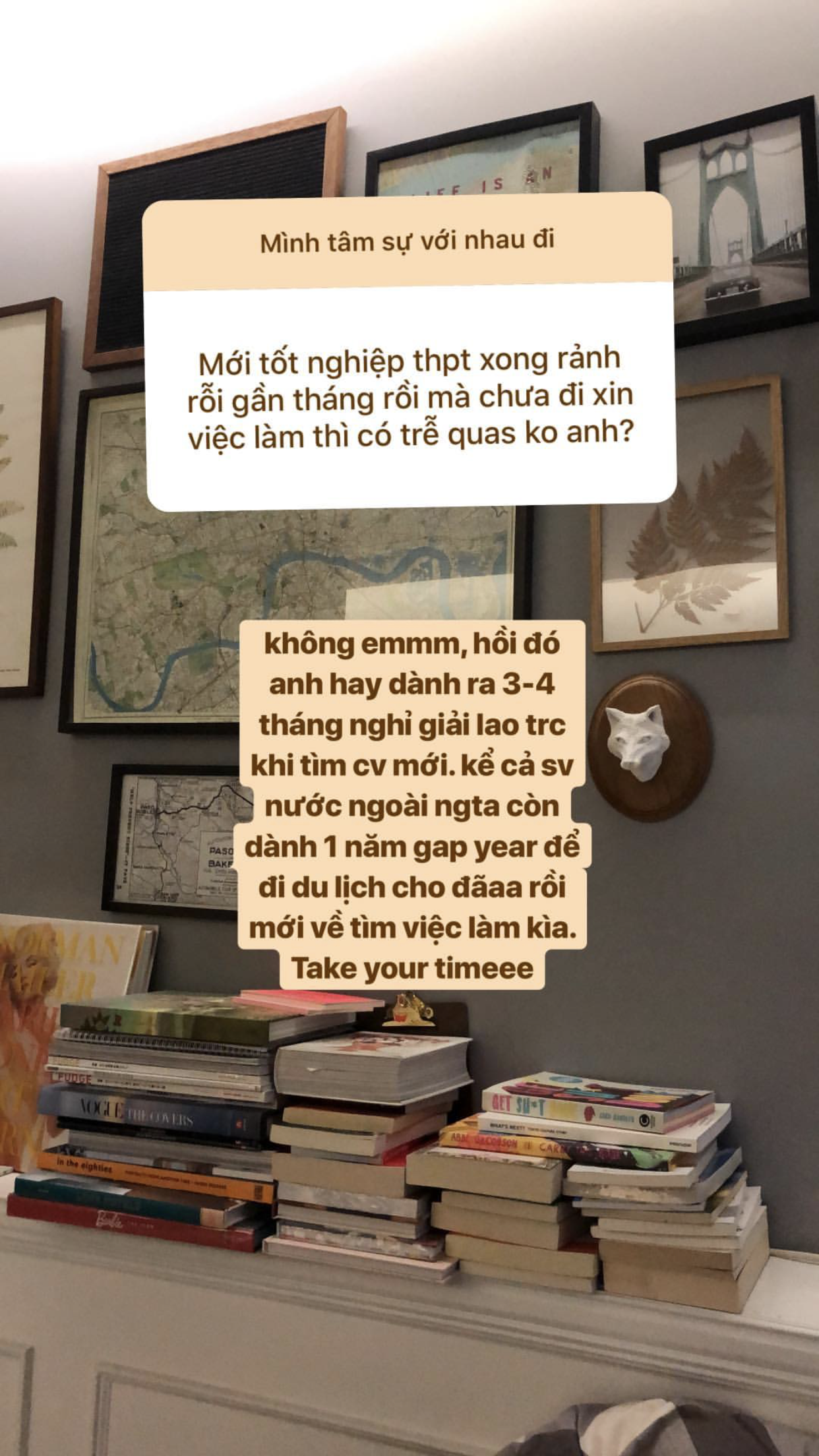Ngày xưa có anh Chánh Văn, còn giờ có một tập đoàn tư vấn tình cảm, công việc, cuộc sống... trên Insta story - 17 Ngày xưa có anh Chánh Văn, còn giờ có một tập đoàn tư vấn tình cảm, công việc, cuộc sống... trên Insta story - 17