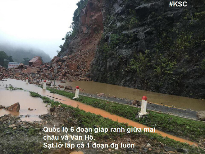Video: Cảnh sạt lở, mưa lũ chảy ầm ầm ở Sơn La 'nóng' trên mạng xã hội - 1 Video: Cảnh sạt lở, mưa lũ chảy ầm ầm ở Sơn La 'nóng' trên mạng xã hội - 1